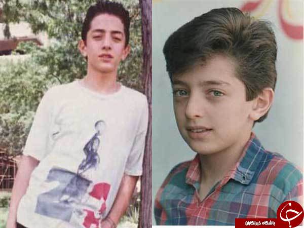 عکسی از دوران کودکی بهرام رادان