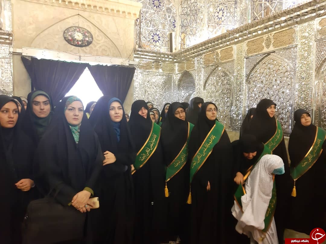 غبارروبی حرم مطهر شاهچراغ (ع) با حضور اصحاب رسانه + تصاویر
