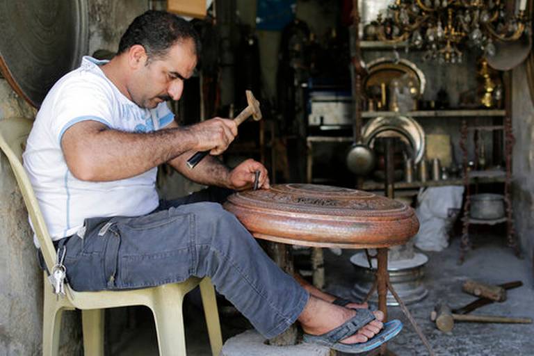 جان گرفتن بازار باستانی حلب با پایان جنگ در سوریه+تصاویر