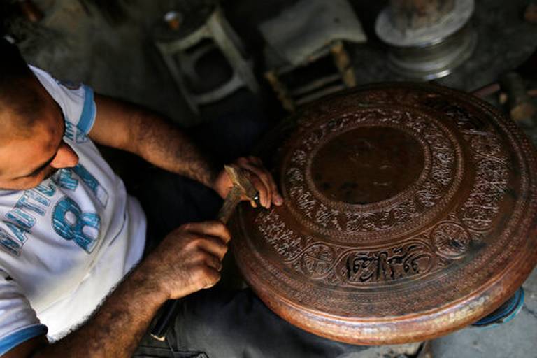 جان گرفتن بازار باستانی حلب با پایان جنگ در سوریه+تصاویر