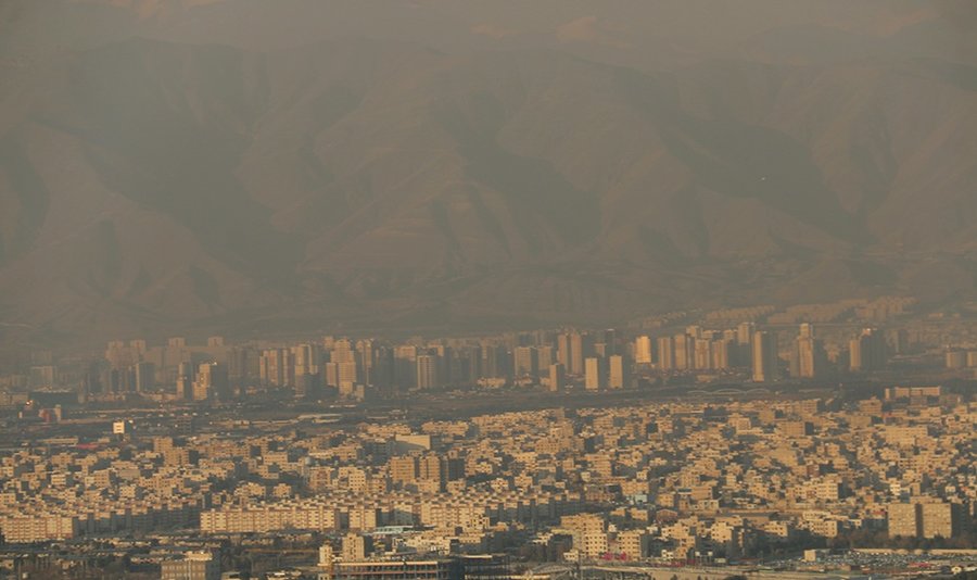 کیفیت هوای تهران ناسالم شد