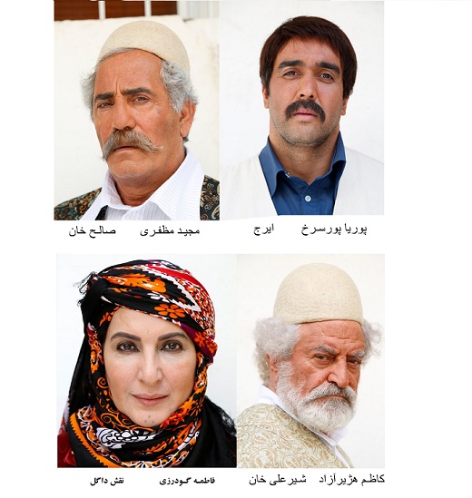 تست گریم  پربازیگرترین سریال دفاع مقدسی تلویزیونانجام شد+تصاویر