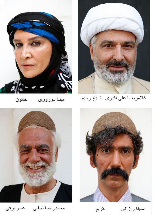 تست گریم  پربازیگرترین سریال دفاع مقدسی تلویزیونانجام شد+تصاویر