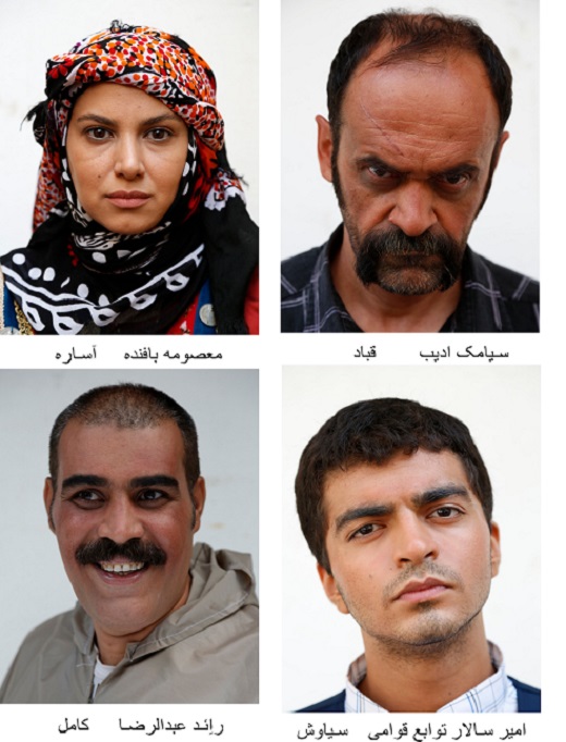 تست گریم  پربازیگرترین سریال دفاع مقدسی تلویزیونانجام شد+تصاویر