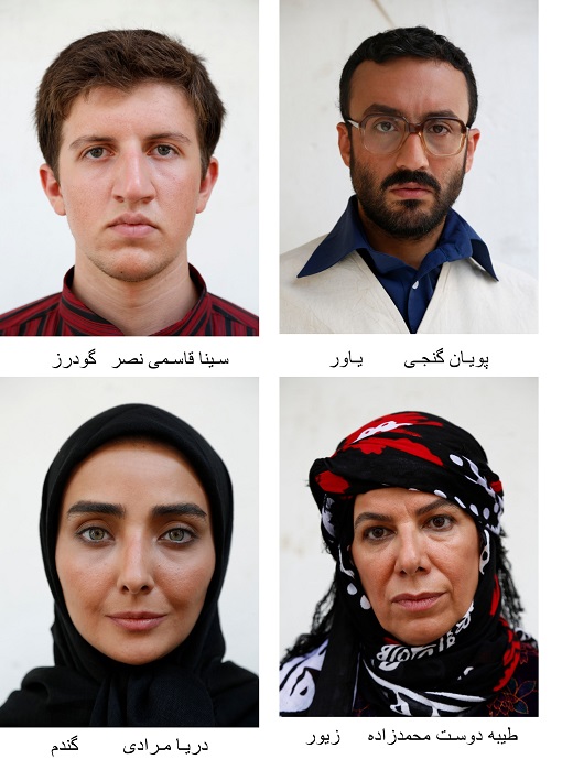 تست گریم  پربازیگرترین سریال دفاع مقدسی تلویزیونانجام شد+تصاویر