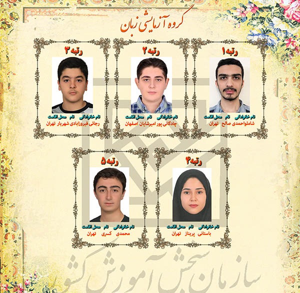 گفت و گوی خواندنی با رتبه یک کنکور زبان ۹۸ که نخبه المپیاد فیزیک است