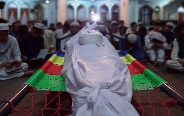 پیکر &laquo;آیت الله محسنی&raquo; تشیع و به خاک سپرده شد