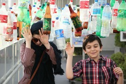 هنرمندی که با هنرش از محیط زیست حمایت می کند