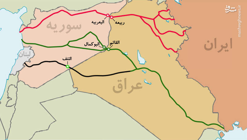 &laquo;کوریدور زمینی تهران-مدیترانه&raquo; چیست؟ / حضور نیرو&zwnj;های حاج قاسم پشت مرز&zwnj;های رژیم صهیونیستی + عکس