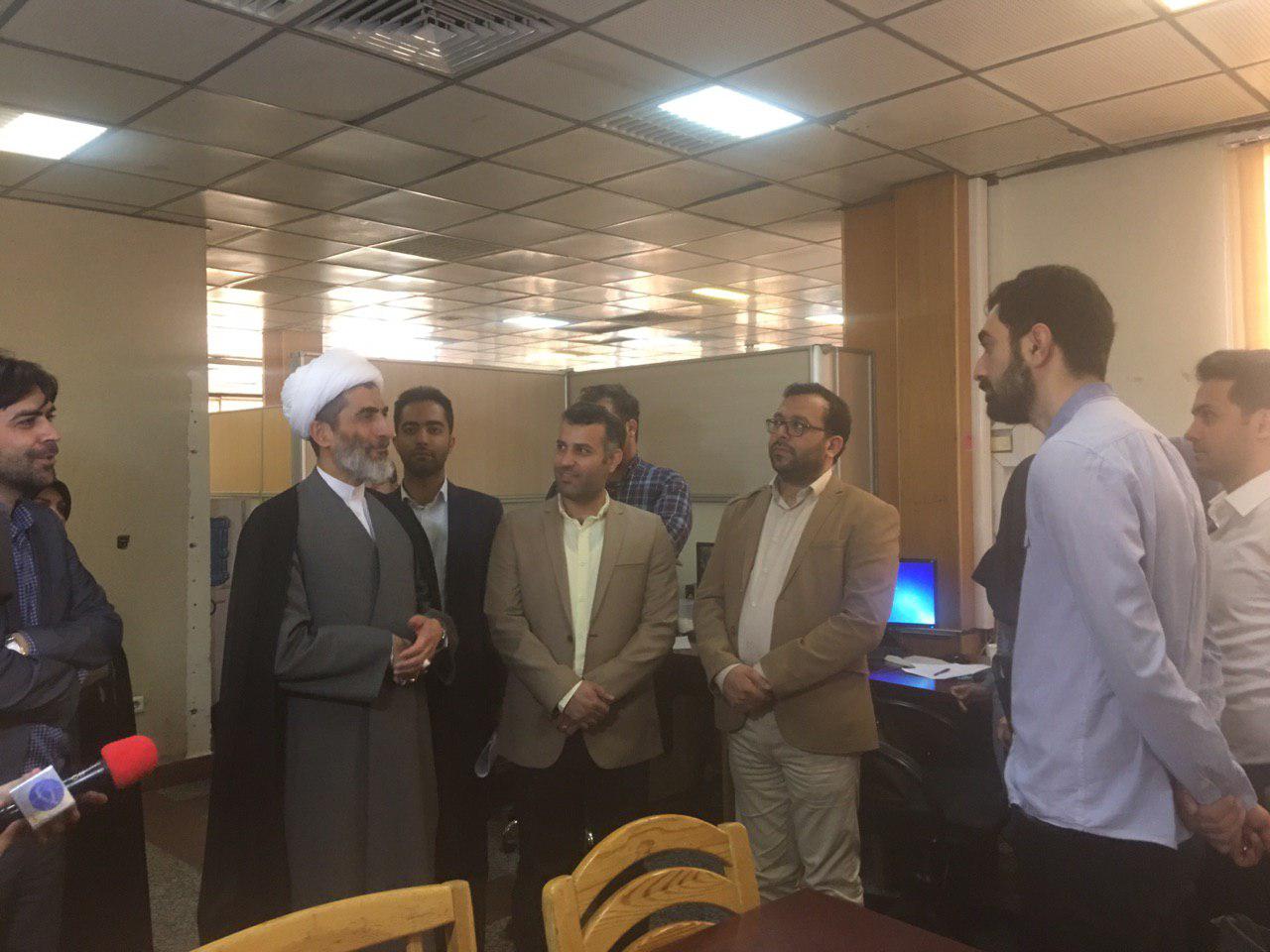 معاون فرهنگی قوه قضائیه از باشگاه خبرنگاران جوان بازدید کرد
