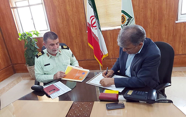 همکاری دانشگاه خلیج فارس و نیروی انتظامی استان بوشهر