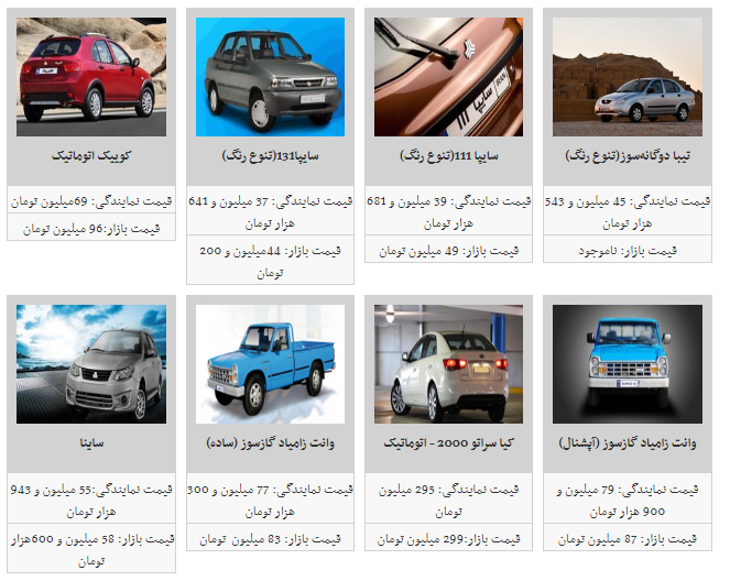 ثبات قیمت محصولات سایپا/ سایپا ۱۱۱ به قیمت ۴۹ میلیون تومان رسید