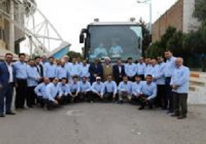 اعزام اولین کاروان راهیان نور سازمان بسیج ورزشکاران استان اردبیل