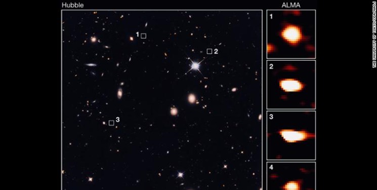 کشف حیرت انگیز  39 کهکشان عظیم باستانی + عکس