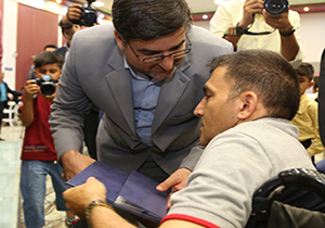 تجلیل از خانواده خبرنگار شهید سردار وهاب شهرانی کرانی