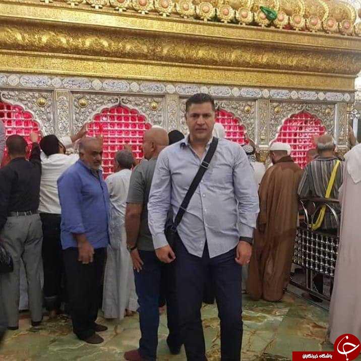 تشرف آقای گل جهان به نجف اشرف +عکس تشرف آقای گل جهان به نجف اشرف +عکس