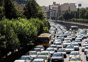 ترافیک در محور کندوان سنگین است