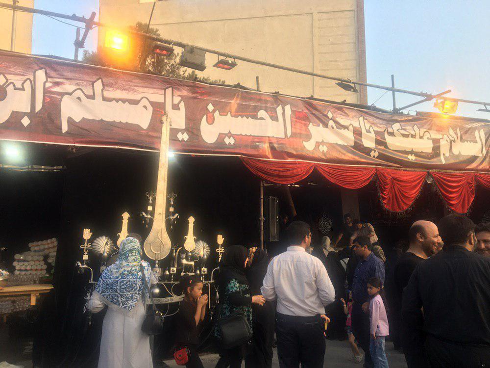 عزاداران مسلمیه در حرم حضرت عبدالعظیم (ع) ناله سر دادند