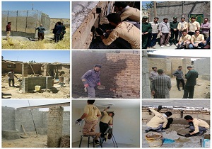 مرمت ۱۲منزل آسیب دیده از سیل در نهاوند