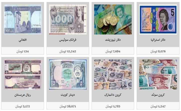 جدیدترین قیمت ارز&zwnj;ها درصرافی / دلار ۱۲ هزار و ۵۰ تومان شد