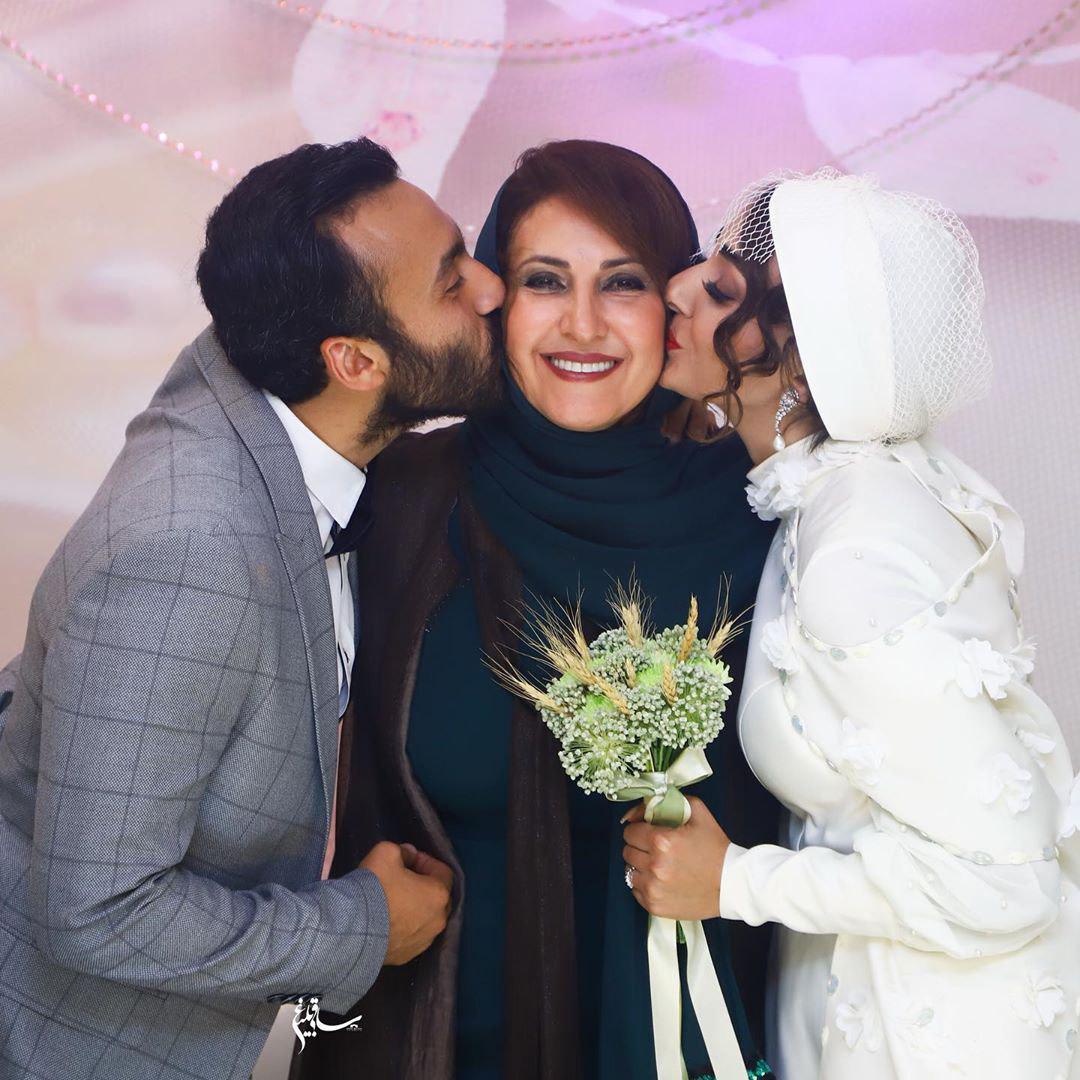 تصاویری از مراسم ازدواج پویا گنجی، پسر فاطمه گودرزی