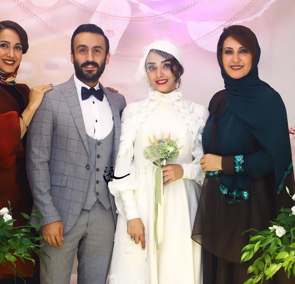 تصاویری از مراسم ازدواج پویا گنجی، پسر فاطمه گودرزی