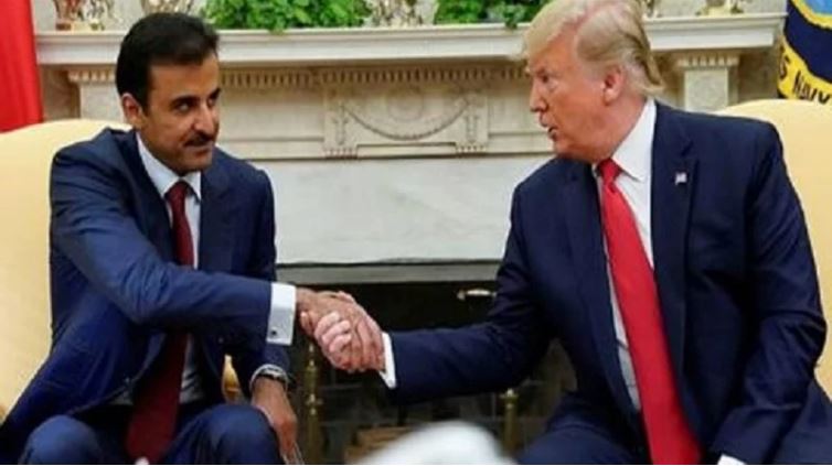 گفتگوی تلفنی رئیس جمهور آمریکا و امیر قطر درباره روند صلح افغانستان