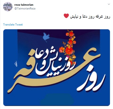 #روز_عرفه /عرفه آمد و من باز مصفا نشدم ؛ حاجی معتکف یوسف زهرا نشدم +تصاویر/////////////12 شب منتشر شود