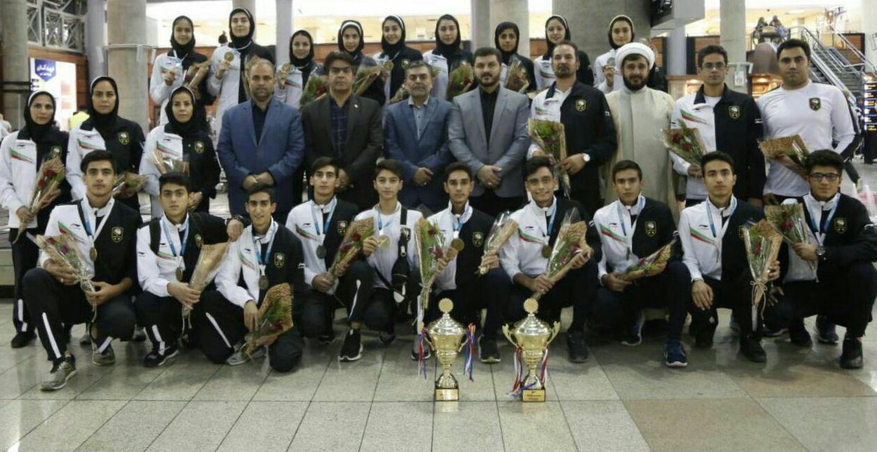 بازگشت تیم ملی تکواندو نوجوانان به ایران