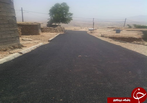 اجرای عملیات آسفالت در روستا&zwnj;های آبژدان