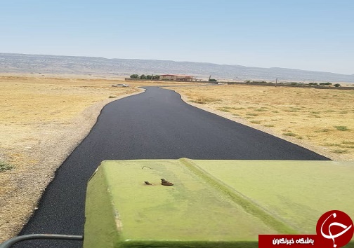 اجرای عملیات آسفالت در روستا&zwnj;های آبژدان