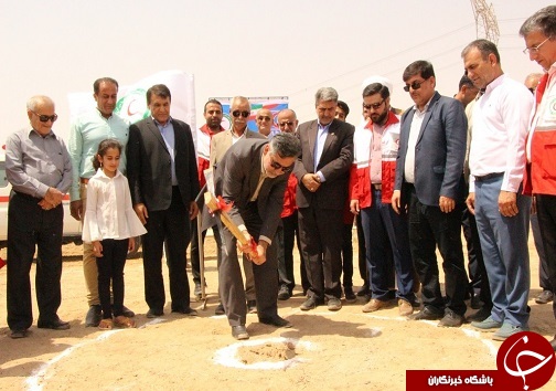 کلنگ پایگاه امداد و نجات جاده&zwnj;ای بین شهری امیدیه به زمین زده شد