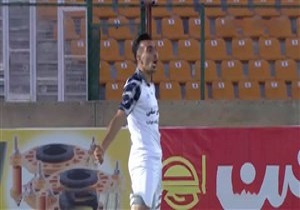 گل اول سایپا به پرسپولیس + فیلم