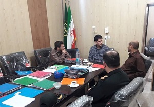 بازدید سرزده سرپرست فرمانداری حمیدیه از نحوه ارزیابی خسارات کشاورزی