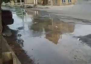 هدررفت آب در بحران کم&zwnj;آبی + فیلم