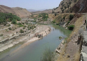 غرق شدن جوان ۲۸ ساله پلدختری در رودخانه کشکان