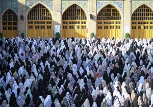 نماز عید بندگی در استان قزوین اقامه شد