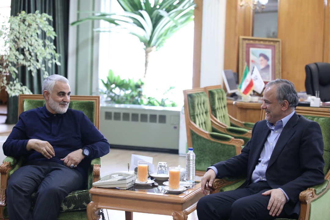 سردار حاج قاسم سلیمانی در مشهد