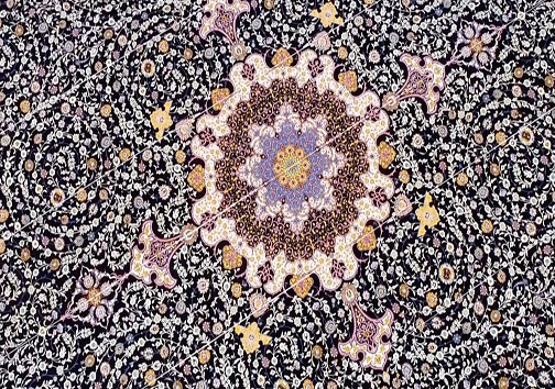 طراحی وتولید بزرگترین فرش ماشینی جهان در اصفهان