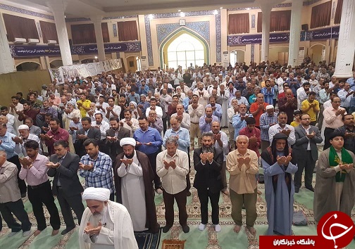 اقامه نماز با شکوه عید سعید قربان در آبادان