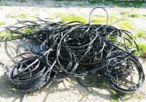 دستگیری مالخر وکشف ۳۰ کیلوگرم سیم مخابراتی سرقتی در خمینی شهر / باند قاچاق چوب جنگلی و ذغال بلوط زمین گیر شد