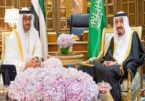 دیدار ولیعهد ابوظبی با ملک سلمان در عربستان