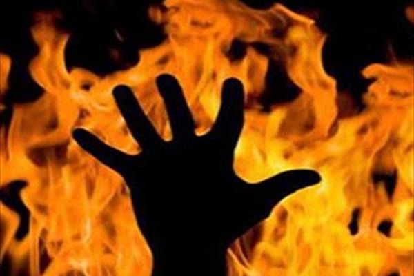 داماد در خانه مادر زن، خودش را به آتش کشید!