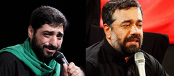 عکس دیده نشده و قدیمی از دو مداح معروف در لباس احرام