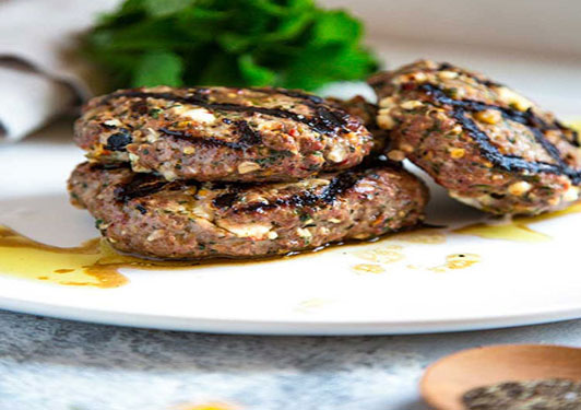 طرز تهیه برگر بره کبابی خانگی