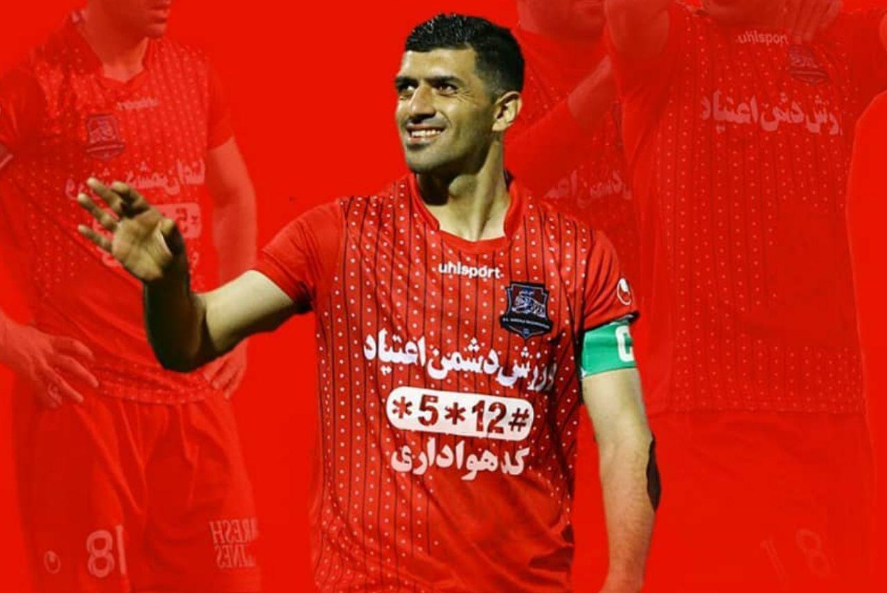 کاپیتان نساجی بخشی از قرارداد خود را به قائمشهری‌ها بخشید