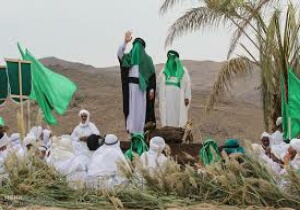 بازسازی واقعه غدیر در طبس و شوسف