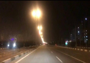 بلوار پیامبر اعظم بیرجند روشن می‌شود