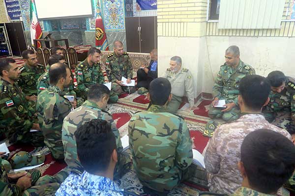 برگزاری جلسه هم&zwnj;اندیشی فرمانده&zwnj;کل ارتش با فرماندهان مرکز آموزش جوادالائمه (ع)