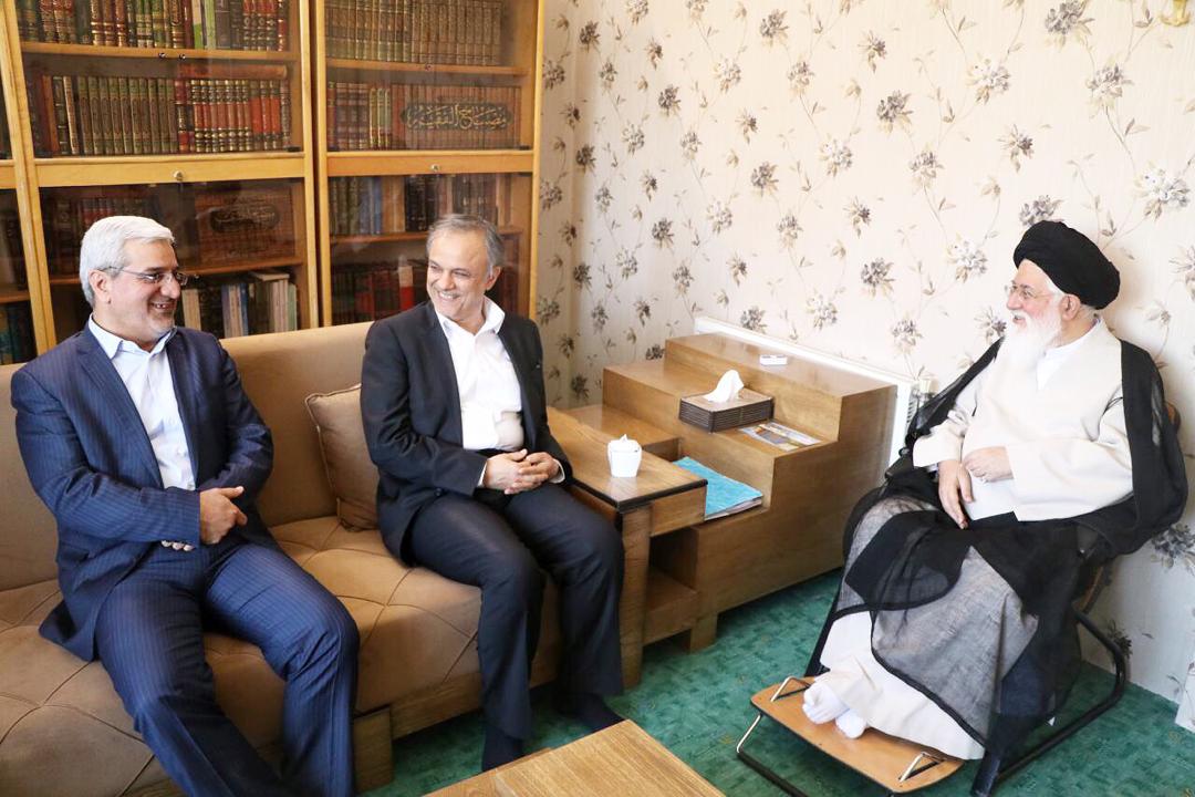 معاون سیاسی وزیر کشور با آیت‌الله علم الهدی دیدار کرد